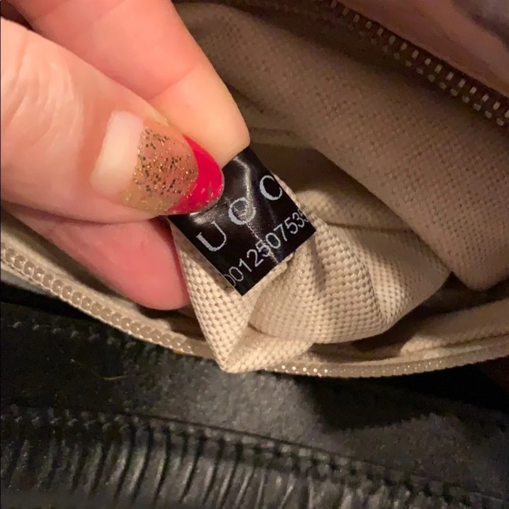 NWT Authentic Gucci Nylon Guccissima Messenger Bag - Picture 10 of 10